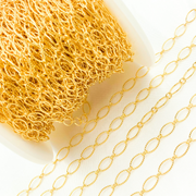 790TWGF. 14k Gold Filled Twisted Oval and Round Links Chain